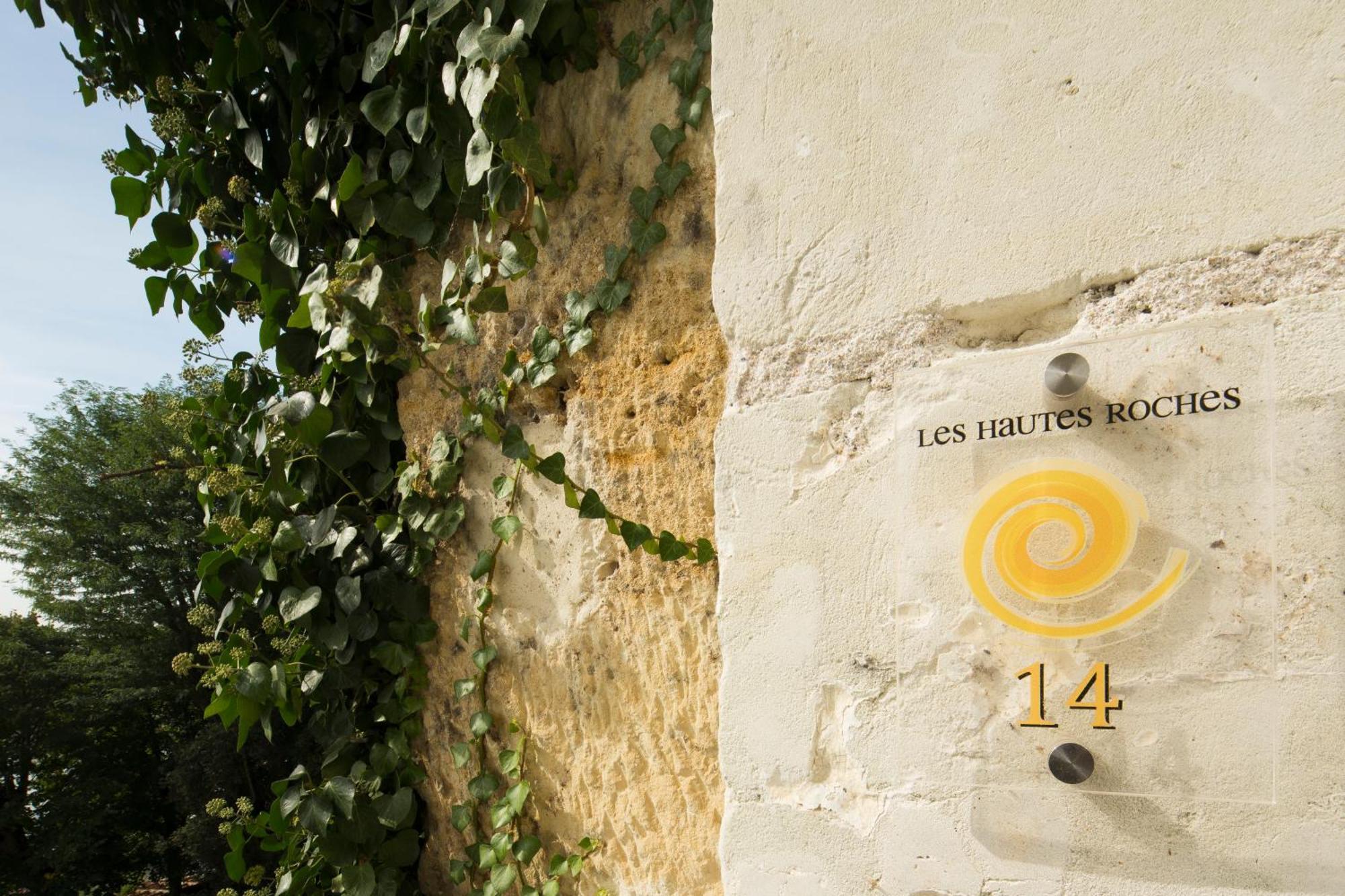 Hotel Les Hautes Roches Rochecorbon Exterior foto