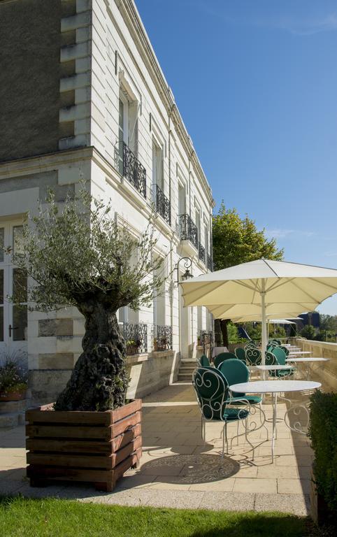 Hotel Les Hautes Roches Rochecorbon Exterior foto