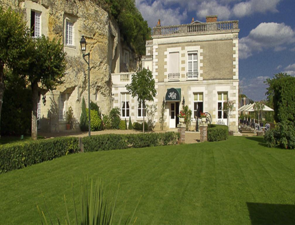 Hotel Les Hautes Roches Rochecorbon Exterior foto
